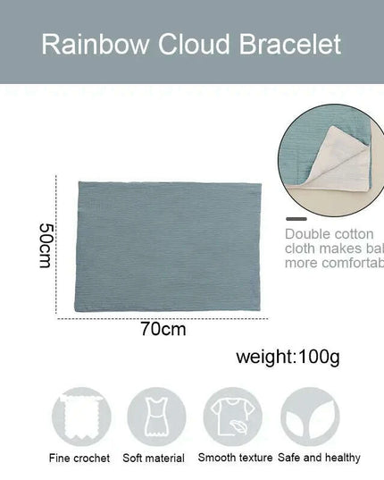 Adorable Baby Gift Set: Cotton Bath Towel, Crochet Rattle, and Accessories for Kids