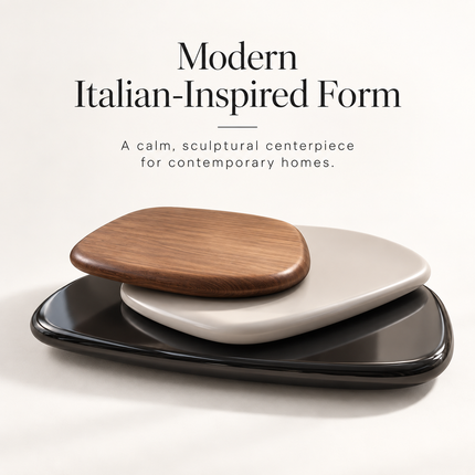Rotating Coffee Table - Italian Minimalist Floating Design