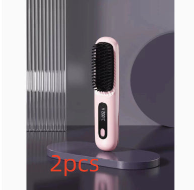 Peekaboo Studio 2-in-1 Wireless Hair Straightener & Curler - Fast Heat