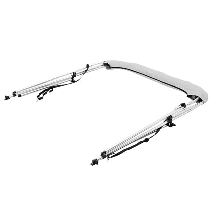 VEVOR 4 Bow Bimini Top Boat Cover with Detachable Sidewalls & Support