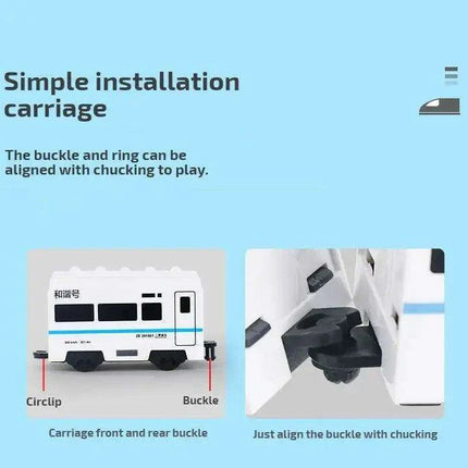 Electric Harmony Express Train Set - Premium Railway Experience for Junior Engineers