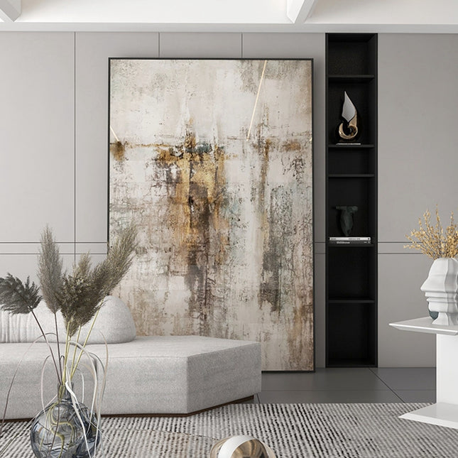 Abstract Rimless Living Room Decorative Mural