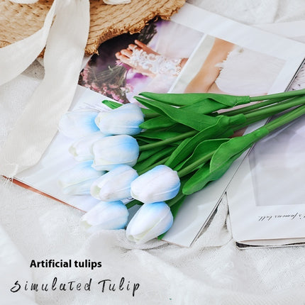 Peekaboo Studio Tulip Artificial Flower Arrangement - Realistic & Vibr