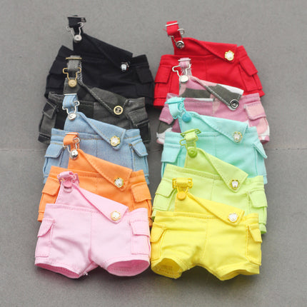 Peekaboo Studio Curtain Cloth Pendant Shoulder Pocket Suspender Pants