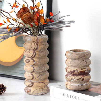 Marble High Grade Vase Decoration for Home Office Decor Gift
