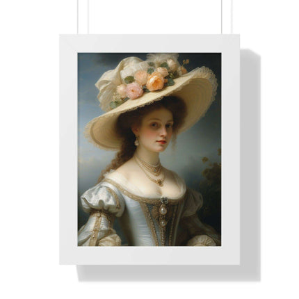 Elegant Femme Fatale: Sustainable Art Print for Stylish Home Interiors