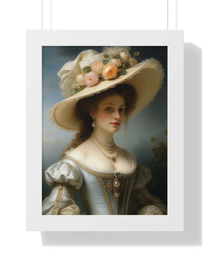 Elegant Femme Fatale: Sustainable Art Print for Stylish Home Interiors