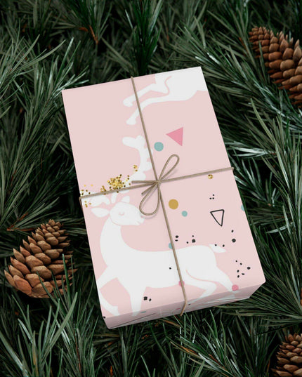 Chic Pink Artisan Gift Wrap Set - Handcrafted in the USA