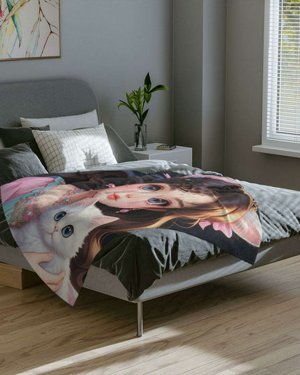 Cozy Elegance Velveteen Minky Blanket - Supreme Winter Indulgence Edition