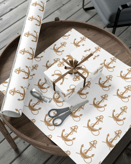 Nautical Elegance: Premium Gift Wrap Collection - Made in the USA