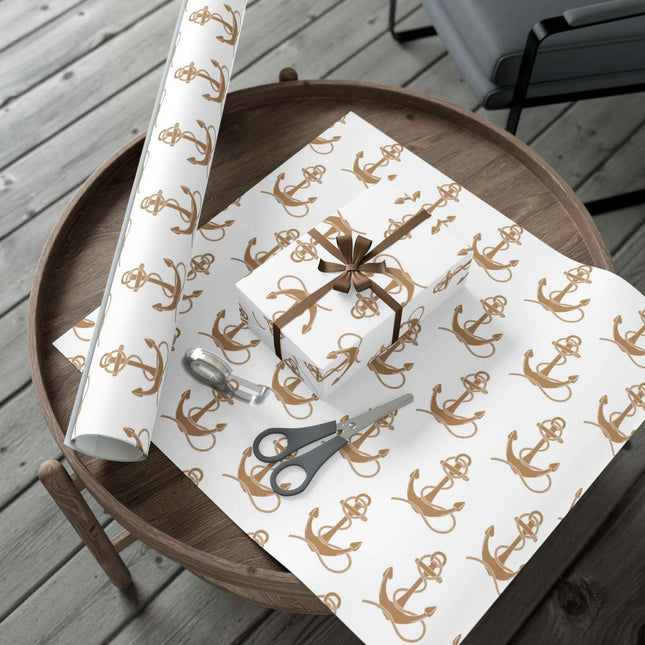 Nautical Elegance: Premium Gift Wrap Collection - Made in the USA