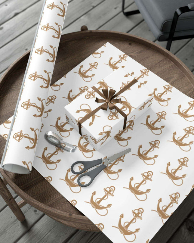 Nautical Elegance: Premium Gift Wrap Collection - Made in the USA
