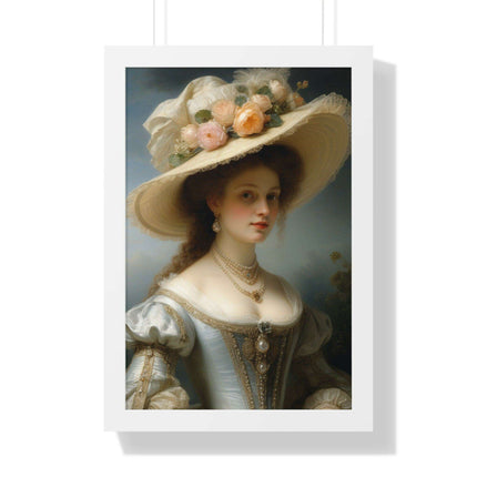 Elegant Femme Fatale: Sustainable Art Print for Stylish Home Interiors