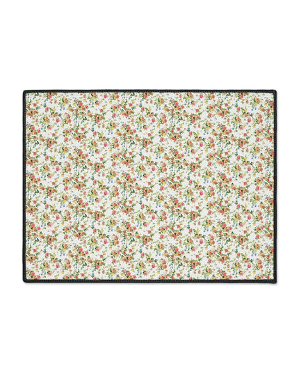 Elegant Vintage Floral Area Rug - Premium Design with Non-Slip Backing