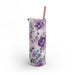 20oz Elegant Matte Stainless Steel Skinny Tumbler by Maars Maker - Sip in Luxury