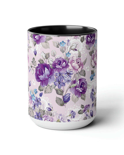 Elegant Duo: Maison Two-Tone Ceramic Coffee Cups