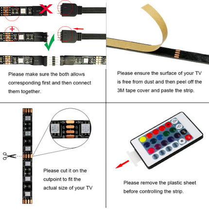 TV Backlight USB Light Bar For Ambient TV Lighting