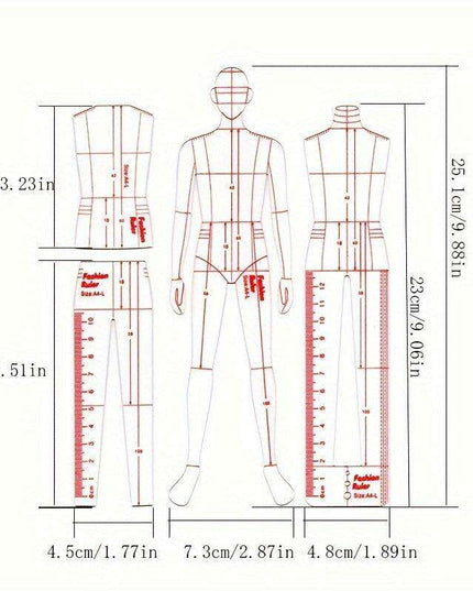 Men's Clear Fashion Mannequin: Essential Tool for Tailoring and Knitting