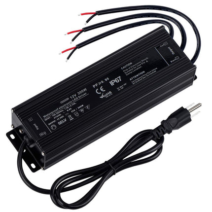 Peekaboo Studio Waterproof IP67 LED Transformer with Adjustable Voltag