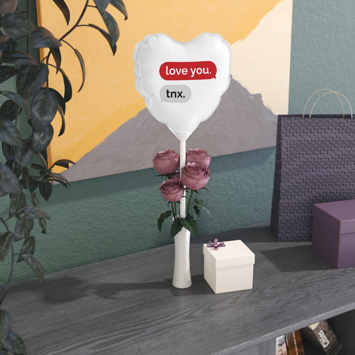 Sophisticated 6" Luxury Matte Valentine Balloons - Mix of Shapes