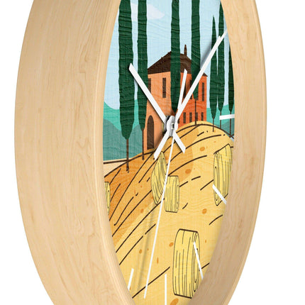 Luxurious Artisan Wooden Wall Clock - A Perfect Fusion of Elegance and Functionality