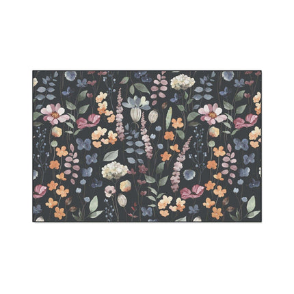 Timeless Elegance Floral Area Rug with Superior Grip - Refined Charm