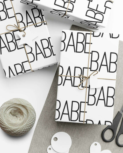 Chic Customizable Eco-Conscious Gift Wrap Collection