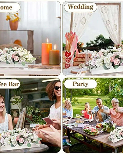 Sleek Transparent Acrylic Vase: Enhance Your Home Aesthetics