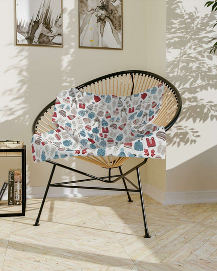 Luxurious Artistic Minky Blanket: The Pinnacle of Comfort & Style