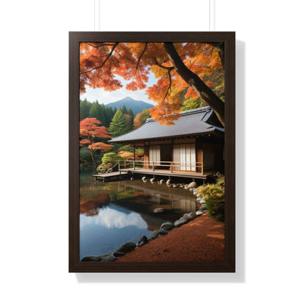 Tranquil Japanese Zen Garden Wall Art - Eco-Friendly Decor for a Serene Home