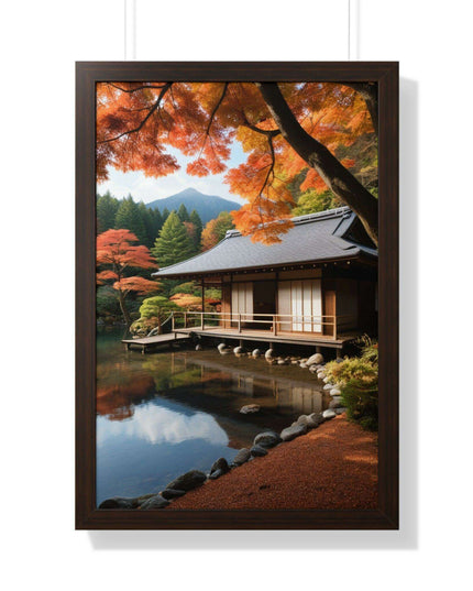Tranquil Japanese Zen Garden Wall Art - Eco-Friendly Decor for a Serene Home
