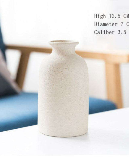 Timeless Nordic Charm: Exquisite Handcrafted Ceramic Vase for Lasting Elegance