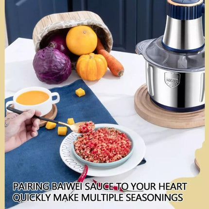 5L Electric Meat Grinder Mincer Mixer Blender Food Chopper Processor B
