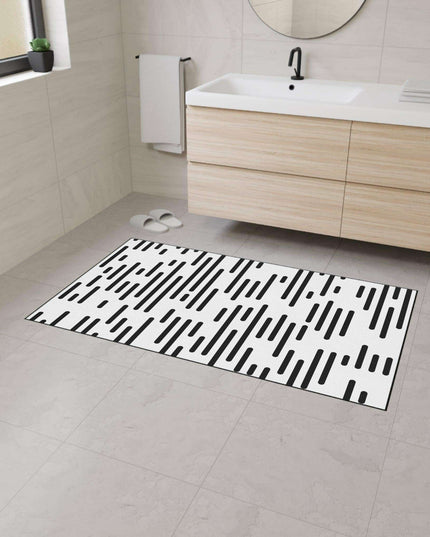 Chic Custom Monochrome Area Rug for Modern Elegance