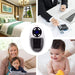 500W Ceramic Fan Heater with Remote Control - Energy Efficient Indoor Heater for Home, Office