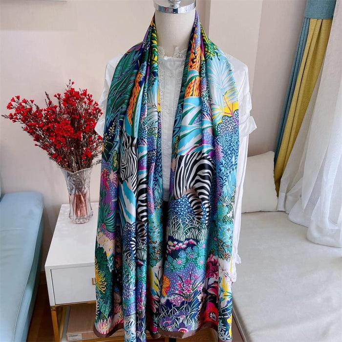 Elevate Your Summer Look with Botanica Silk Scarf: A Versatile Style Essential