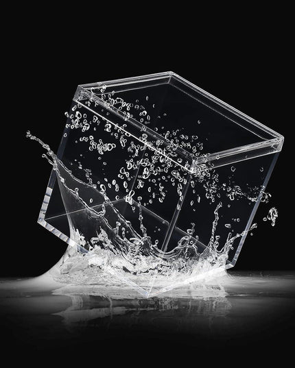 Personalized Elegant Acrylic Jewelry Storage Cube