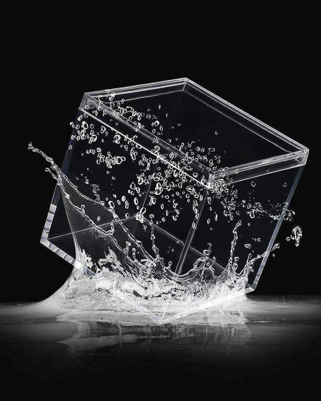 Personalized Elegant Acrylic Jewelry Storage Cube