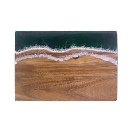 Splicing Acacia Mangium Wooden Chopping Board Square For Vegetables