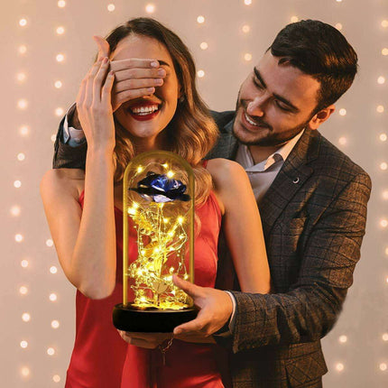 Eternal Glow Galaxy Rose: The Perfect Keepsake for Lasting Memories