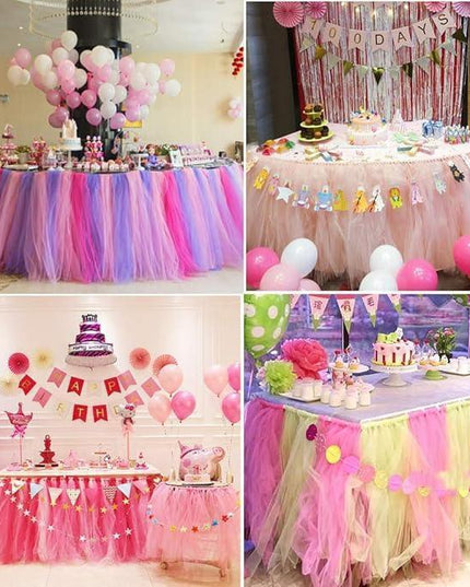 Luxurious Nylon Tulle Mesh Fabric Roll - Ideal for Weddings and Crafts - 6" x 25 Yards