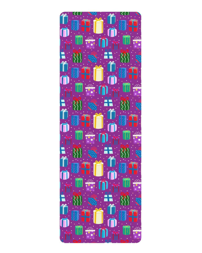 Customized Festive Yoga Mat for Enhanced Comfort and Stability