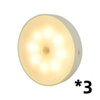 3pcs Warm light