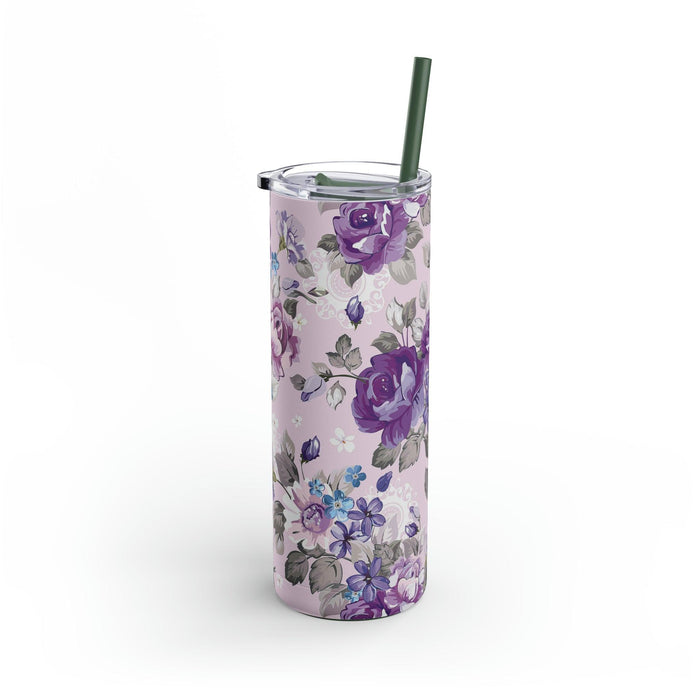20oz Elegant Matte Stainless Steel Skinny Tumbler by Maars Maker - Sip in Luxury