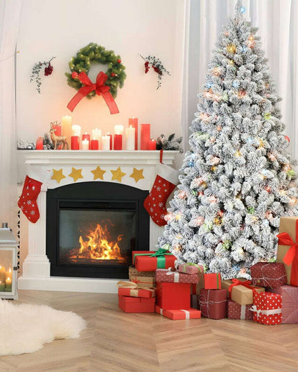 PVC Christmas Tree, Christmas Decorations, With Colored Lights