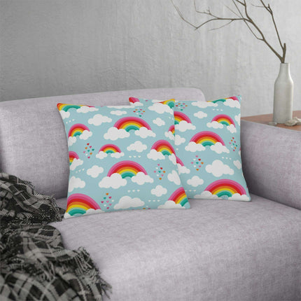 Elegant Weather-Resistant Cushion Set with Hidden Zipper Closure