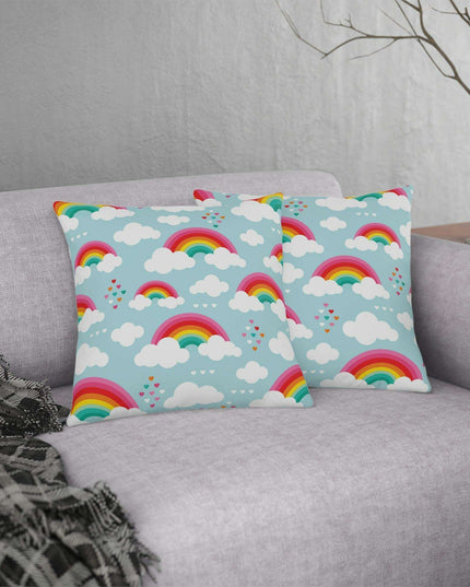 Elegant Weather-Resistant Cushion Set with Hidden Zipper Closure