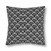 Maison d'Elite Stain-Free and Waterproof Outdoor Floral Pillows with Concealed Zipper