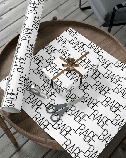 Chic Customizable Eco-Conscious Gift Wrap Collection