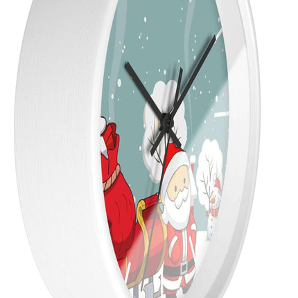 Elegant Artisan Wood Wall Clock with Premium Color Choices for Sophisticated Interiors